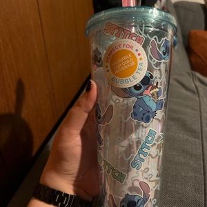 Disney Stitch Boba/Cold Drink Cup